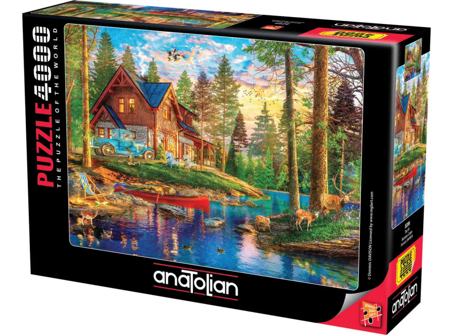 ANATOLIAN Puzzle Letná chata 4000 dielikov