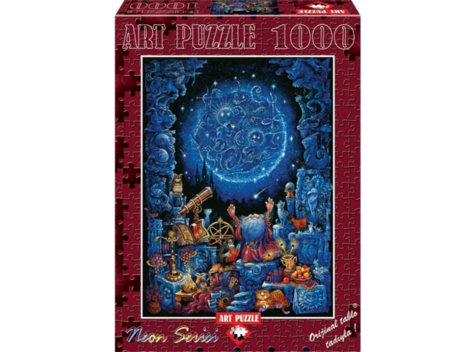 ART PUZZLE Svietiace puzzle Astrológia 1000 dielikov