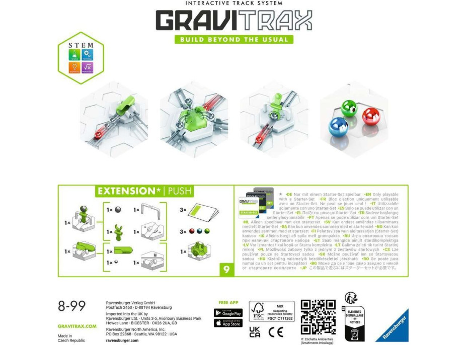 RAVENSBURGER GraviTrax Rozjazd 3v1