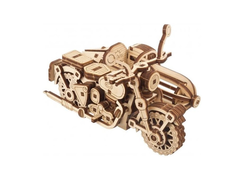UGEARS 3D puzzle Harry Potter: Hagridova lietajúca motorka 130 dielikov