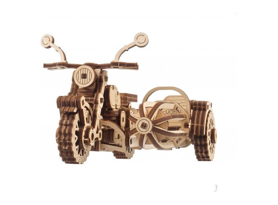 UGEARS 3D puzzle Harry Potter: Hagridova lietajúca motorka 130 dielikov