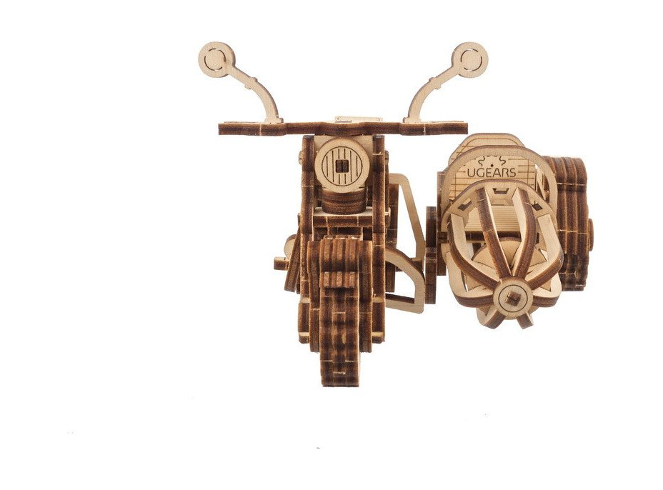 UGEARS 3D puzzle Harry Potter: Hagridova lietajúca motorka 130 dielikov