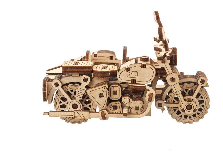 UGEARS 3D puzzle Harry Potter: Hagridova lietajúca motorka 130 dielikov
