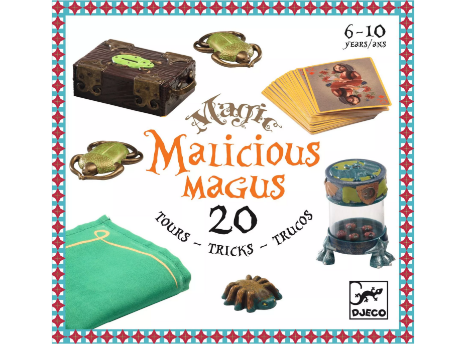 DJECO Malicious magus - sada 20 trikov