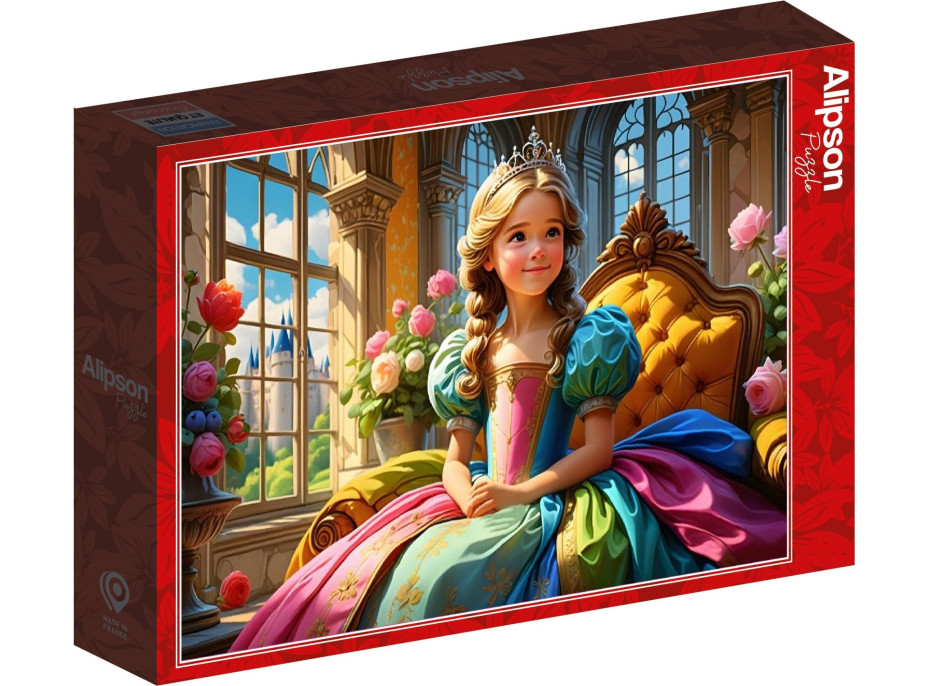 ALIPSON Puzzle Princezná na tróne 500 dielikov