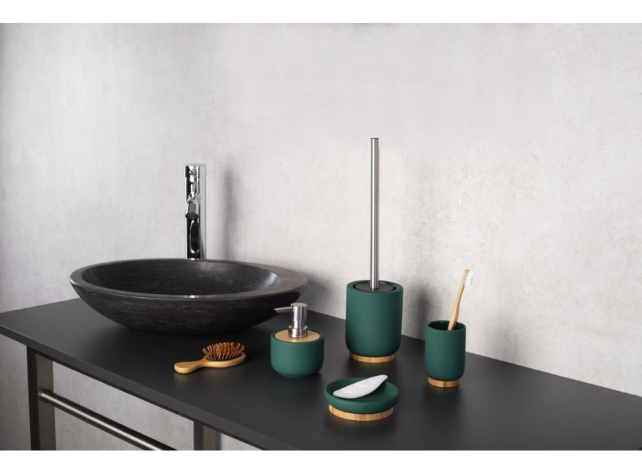 Ridder FANCY WC kefa na postavenie, tmavo zelená 2126405