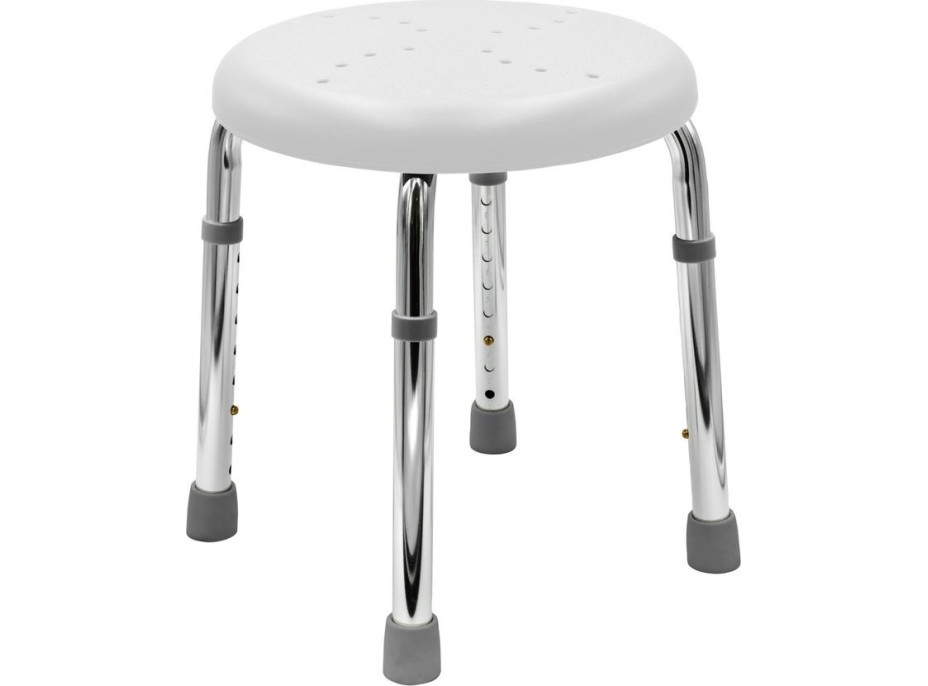 Ridder HANDICAP kúpeľňová stolička, priemer 45cm, biela A170101