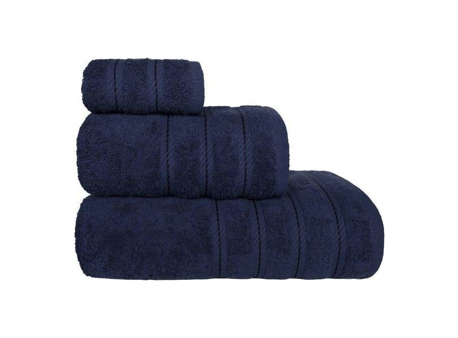 Bavlnený uterák EVA - 30x50 cm - 450g/m2 - zafírový modrý