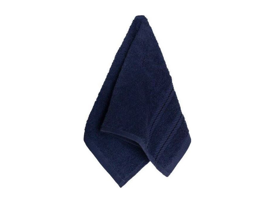Bavlnený uterák EVA - 30x50 cm - 450g/m2 - zafírový modrý