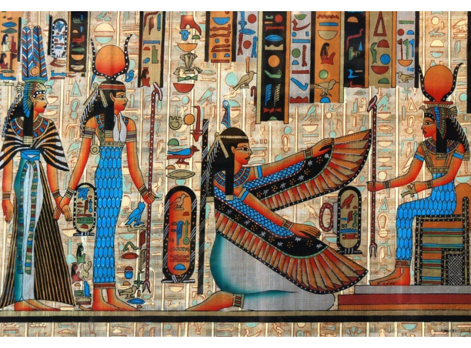 GRAFIKA Puzzle Papyrus a hieroglyfy 1000 dielikov