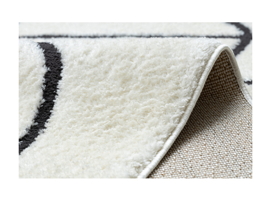 Kusový koberec Mode 8377 abstract cream/black
