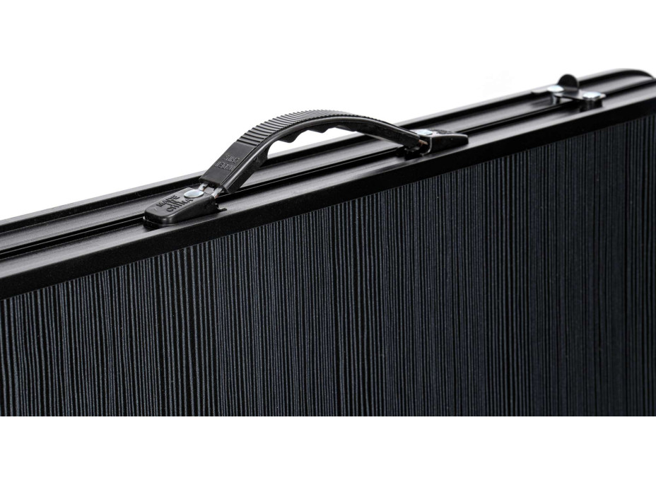 Campingová zostava TRAMP BLACK WOOD 120x60 cm - čierna