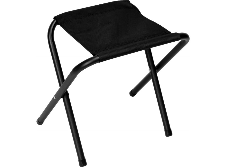 Campingová zostava TRAMP BLACK WOOD 120x60 cm - čierna