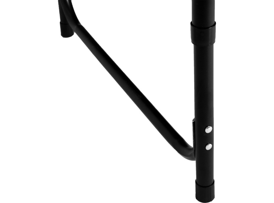 Campingová zostava TRAMP BLACK WOOD 120x60 cm - čierna