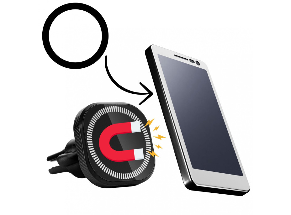 Magnetický držiak do auta na mobilný telefón MAGGRIP
