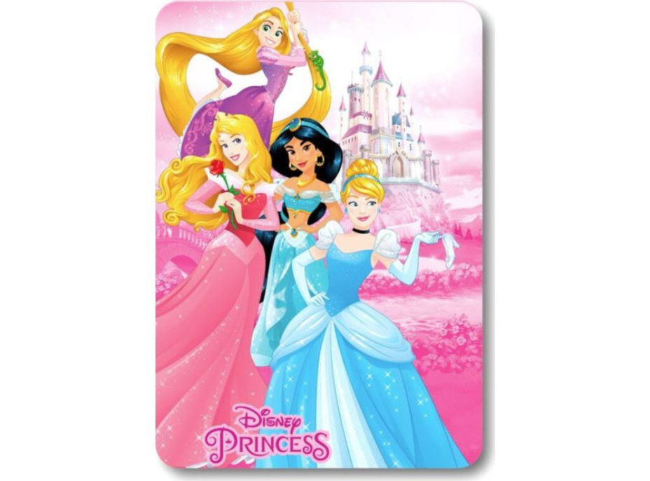 Detská deka POLAR 100x140 cm - Disney princeznej