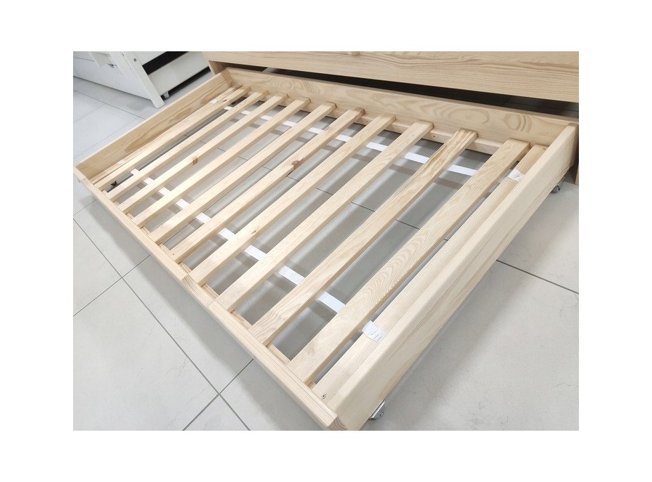 Prístelka k posteli GABI 180x80 cm - biela