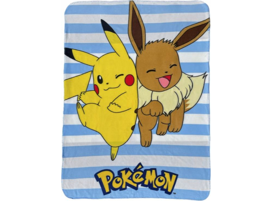 Detská deka POLAR 100x140 cm - Pokemon
