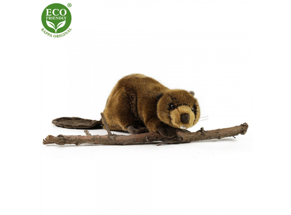 Rappa Plyšový bobor 28 cm ECO-FRIENDLY