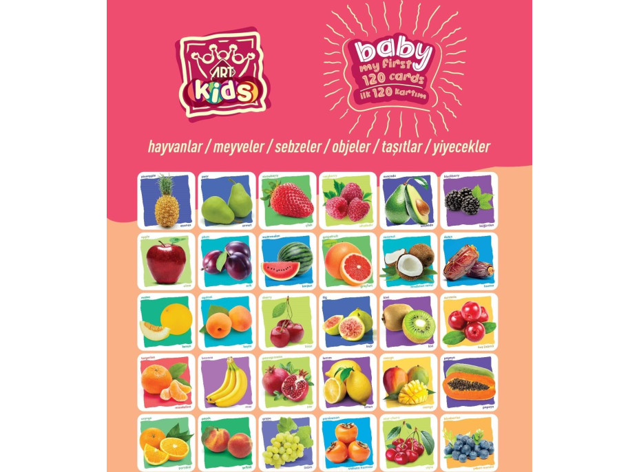 ART PUZZLE Art Kids Baby Mojich prvých 120 kartičiek