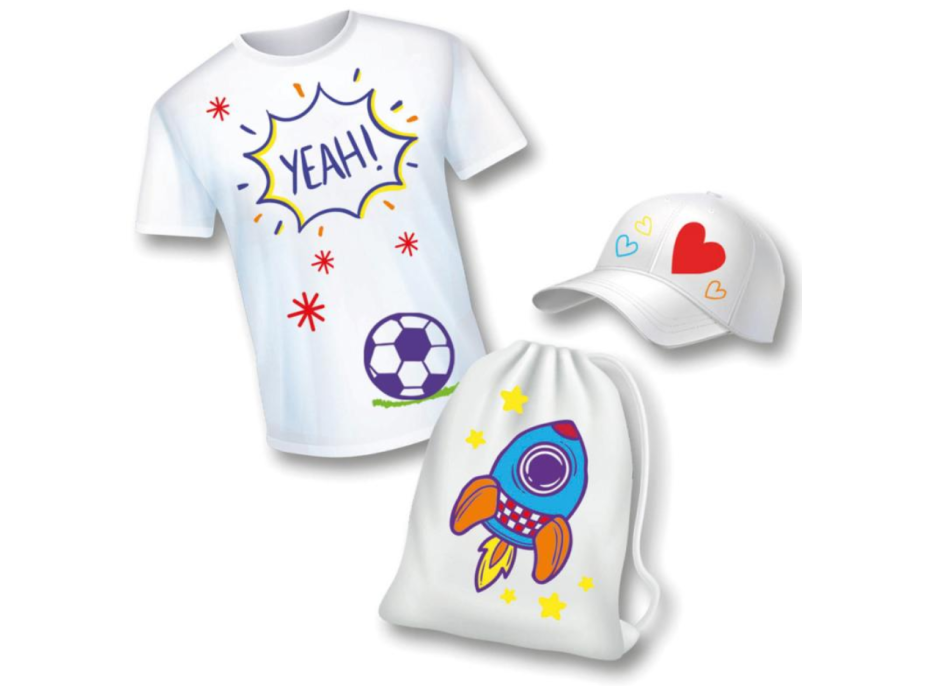 SES Farby na textil 6 ks