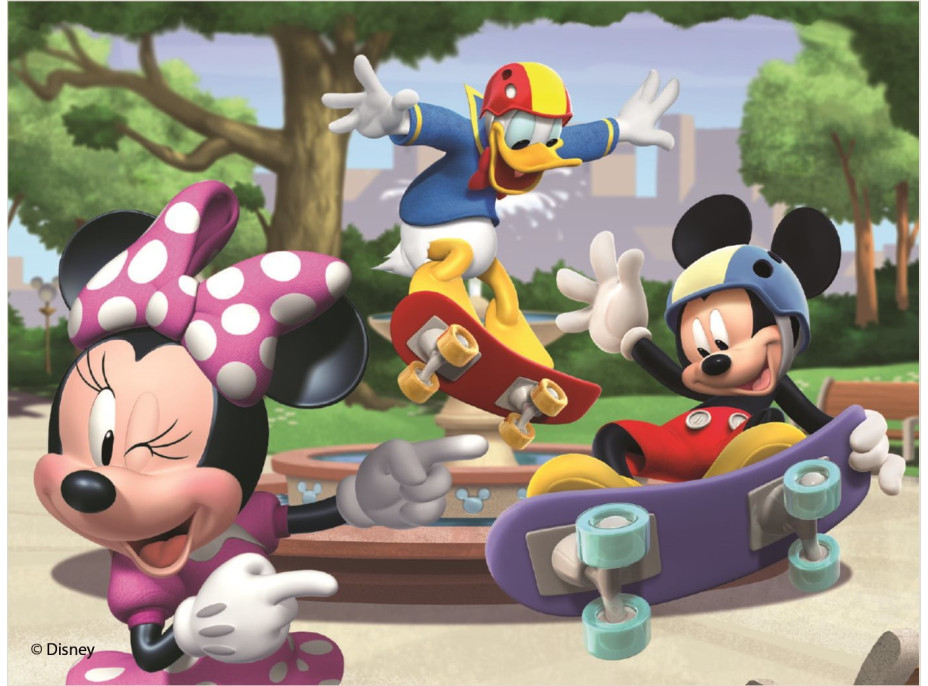 DINO Obrázkové kocky Mickey Mouse, 12 kociek