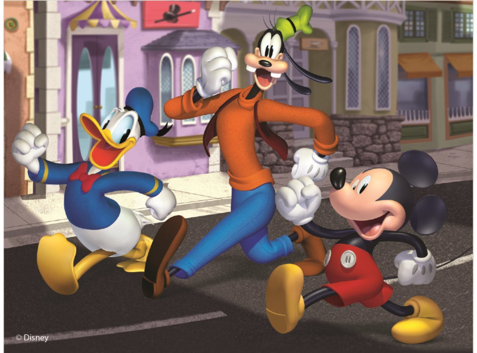 DINO Obrázkové kocky Mickey Mouse, 12 kociek