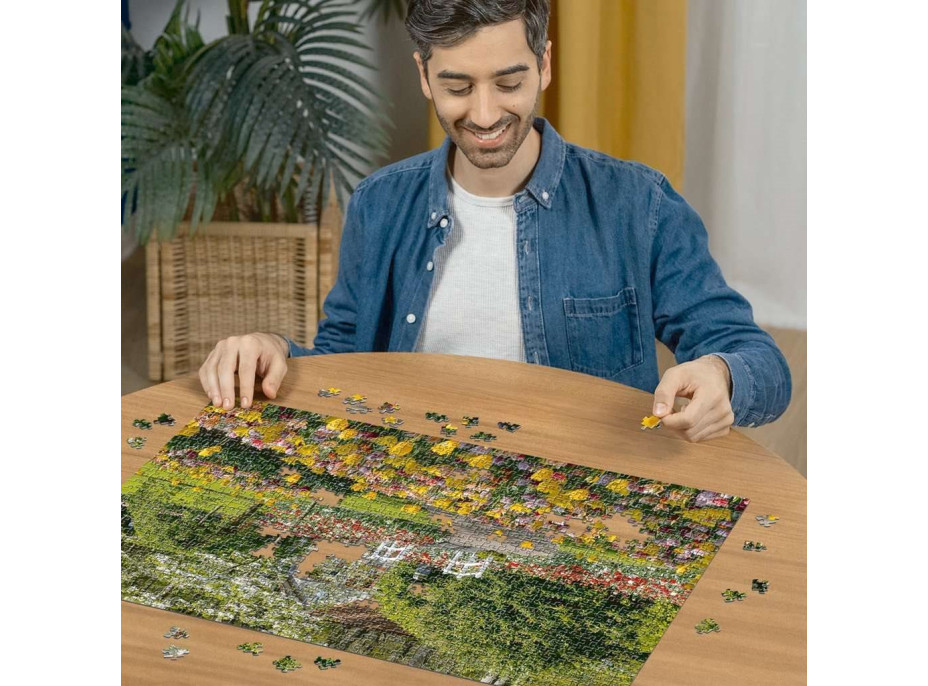 RAVENSBURGER Puzzle Kúzelné záhrady: Záhrada Európy Keukenhof, Holandsko 1000 dielikov