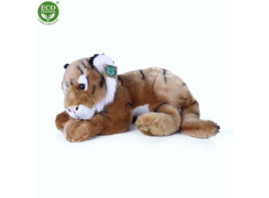 Rappa Plyšový tiger ležiaci 36 cm ECO-FRIENDLY