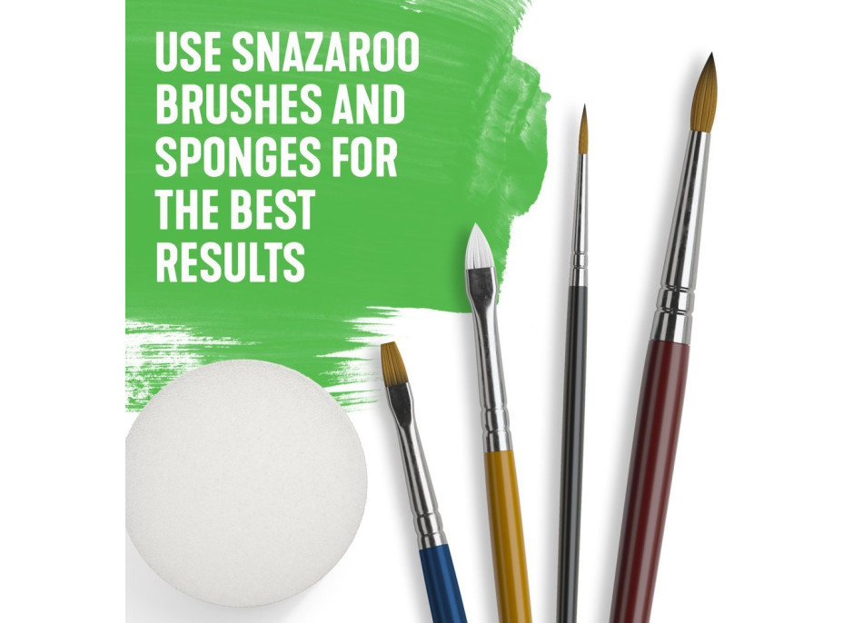 SNAZAROO Farba na tvár Trblietavá Svetlo zelená (Sparkle Pale Green) 18ml