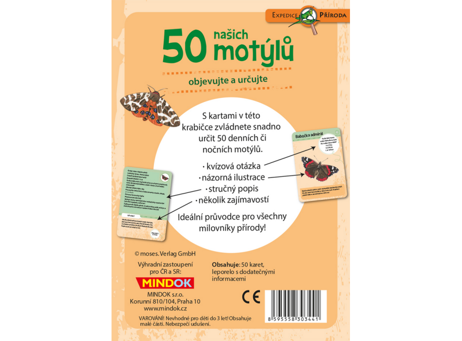 MINDOK Expedícia príroda: 50 našich motýľov