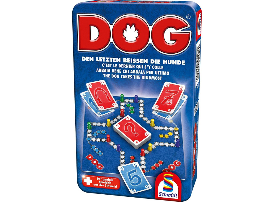 SCHMIDT Hra Dog v plechovej krabičke