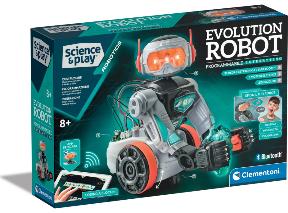 CLEMENTONI Science&Play Robotics: Evolučný robot