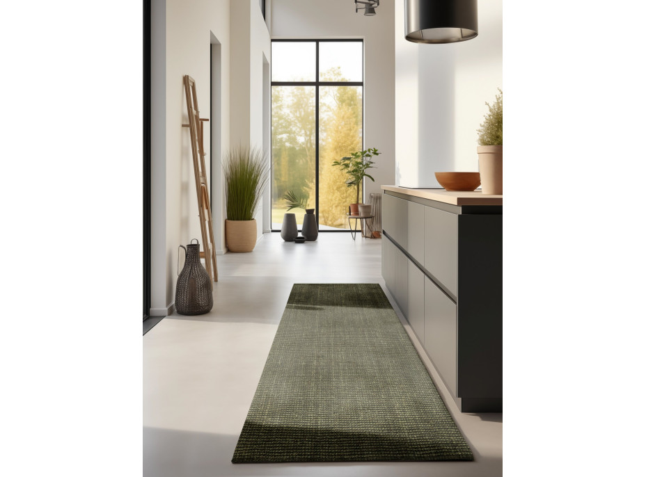 Behúň Bouclé Jute 105977 Jungle Green