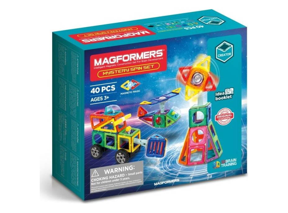 MAGFORMERS Mystery Spin set 40 dielikov MAGFORMERS Mystery Spin set 40 dielikov