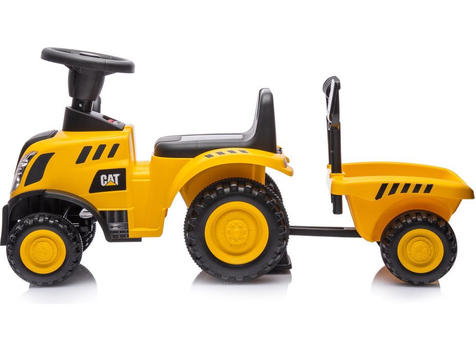 CHIPOLINO Odrážadlo Traktor CAT Yellow