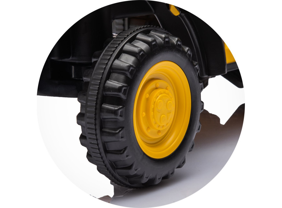 CHIPOLINO Odrážadlo Traktor CAT Yellow