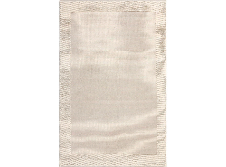 Kusový koberec Bobble Wool Ivory
