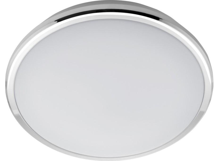 Sapho SILVER stropné LED svietidlo, Ø 28cm, 10W, 230V, 3000K/4000K/6500K, chróm AU480
