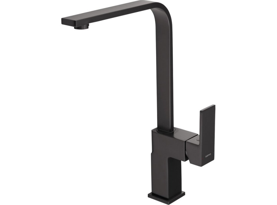 Sapho FRACTO stojanková drezová batéria, gun metal FA125GM