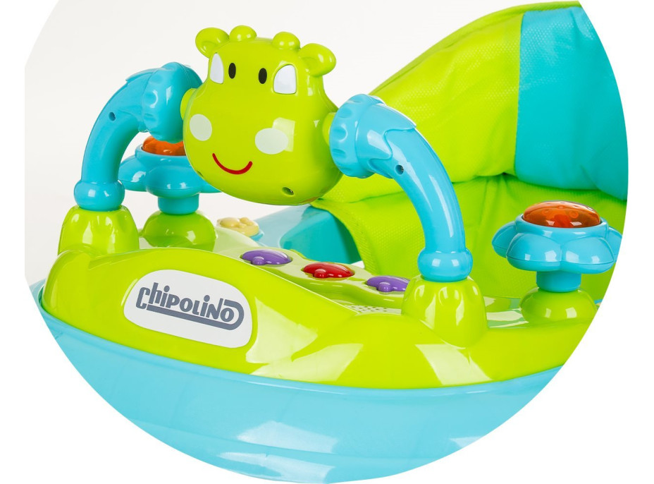 CHIPOLINO Chodítko interaktívne Little Cow Blue, Green