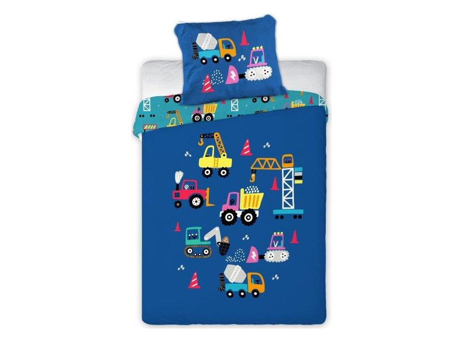 Detské bavlnené obliečky do postieľky 135x100 cm CUDDLES - Stavebná technika