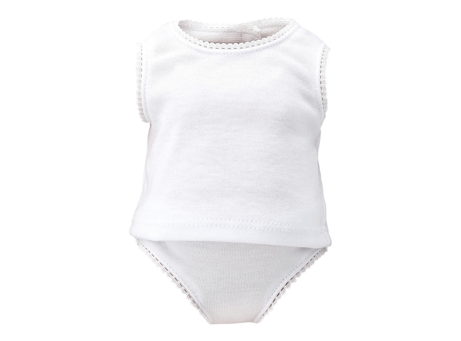 Petitcollin Spodná bielizeň biela (pre bábiku 36-48 cm)