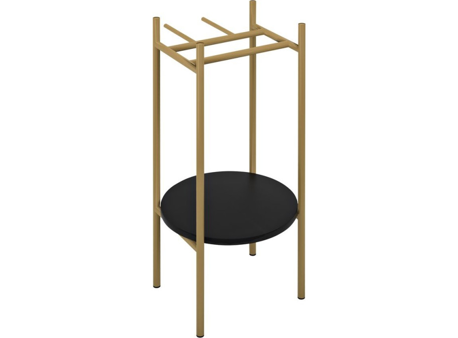Sapho PUNO podstavec pod okrúhle umývadlá 375x830x448xmm, zlato mat SKA380-5