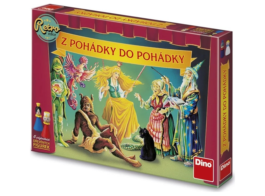 Dino Detská hra Z rozprávky do rozprávky - retro edícia