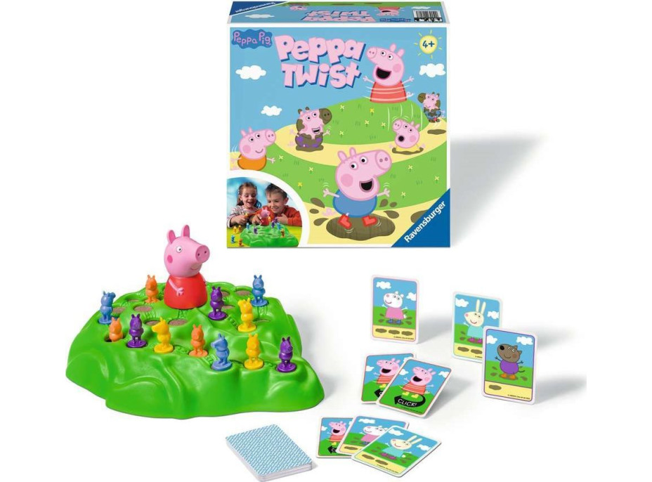 RAVENSBURGER Detská hra Peppa Pig: Peppa Twist
