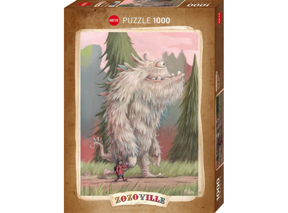 HEYE Puzzle Zozoville: Garde 1000 dielikov