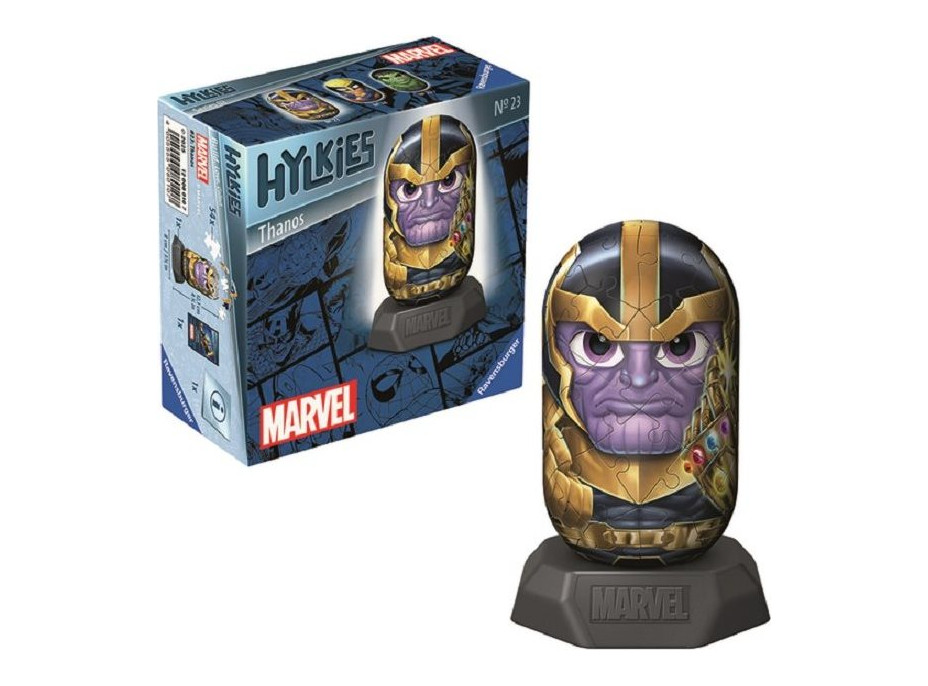 RAVENSBURGER 3D puzzle Hylkies: Marvel: Thanos 54 dielikov