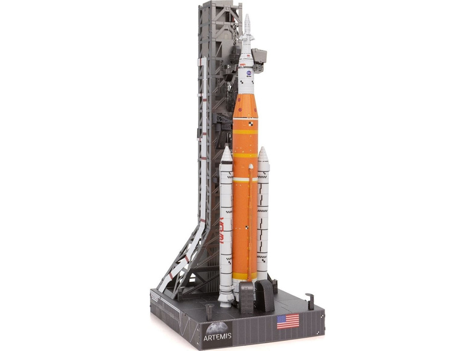 METAL EARTH 3D puzzle Premium Series: Raketa Artemis