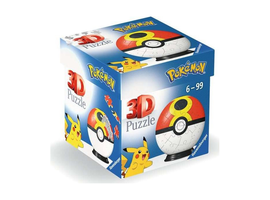 RAVENSBURGER 3D Puzzleball Pokémon: Repeat Ball 54 dielikov